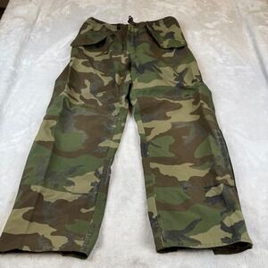 US Military‎ ECWCS Gen II Woodland Camo Double Knee Goretex Pants Wide Leg
